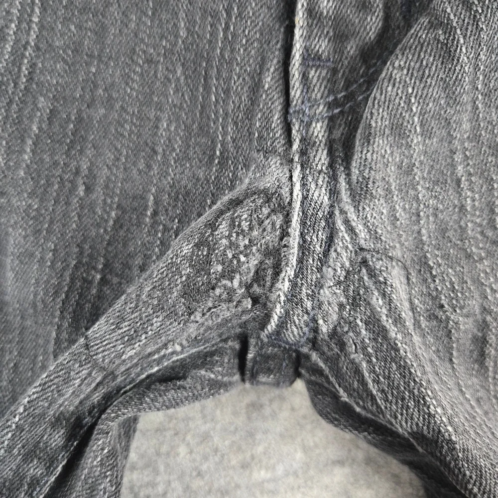 Y2K Uniqlo Mens Black S-001 Slim Fit Jeans 31